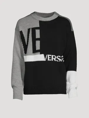 Wool Colourblock Sweater