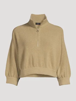 Cashmere Polo Sweater