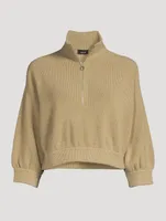 Cashmere Polo Sweater