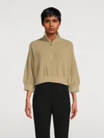 Cashmere Polo Sweater