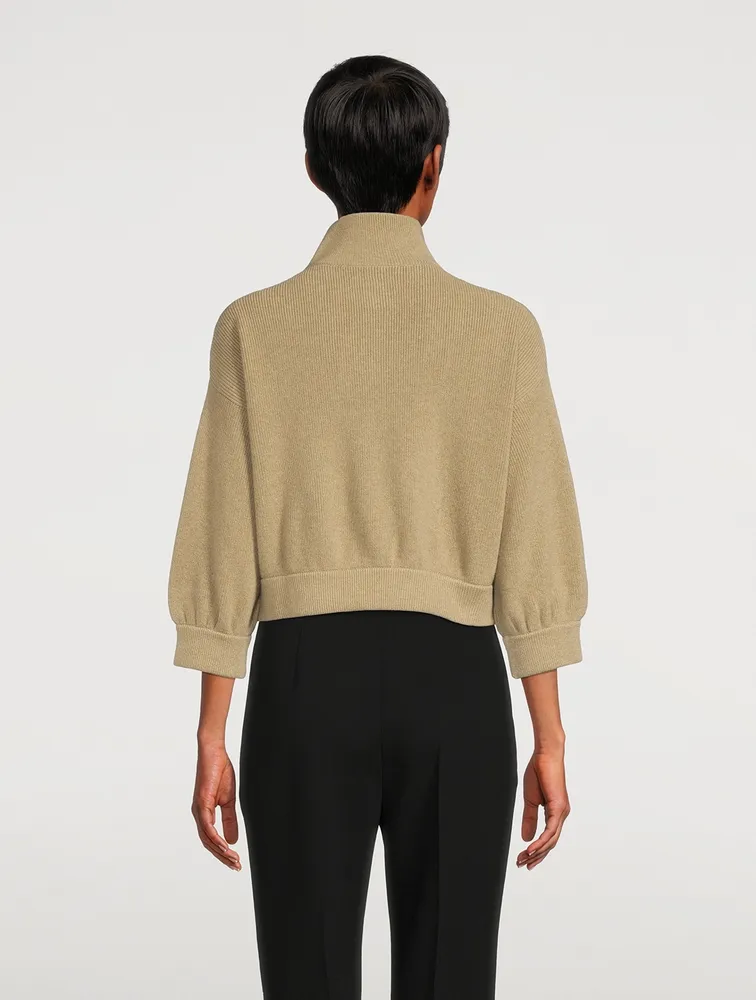Cashmere Polo Sweater