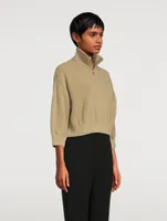 Cashmere Polo Sweater