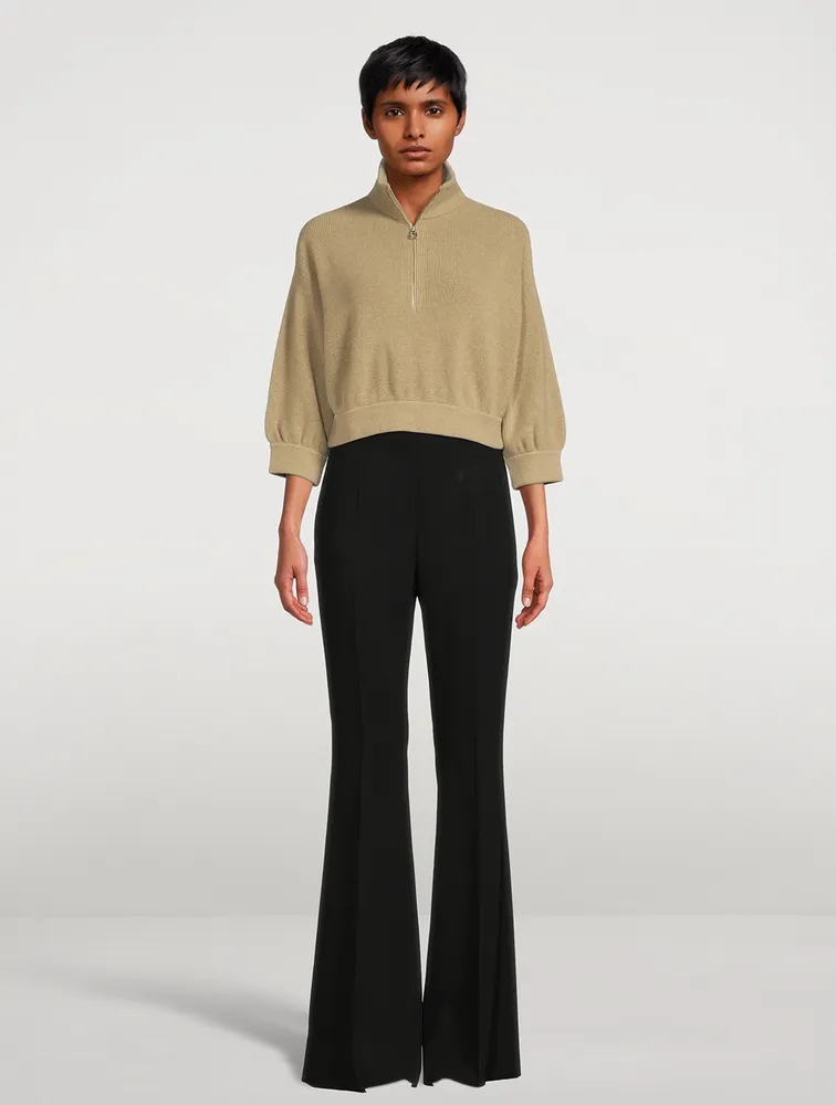 Cashmere Polo Sweater