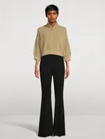 Cashmere Polo Sweater