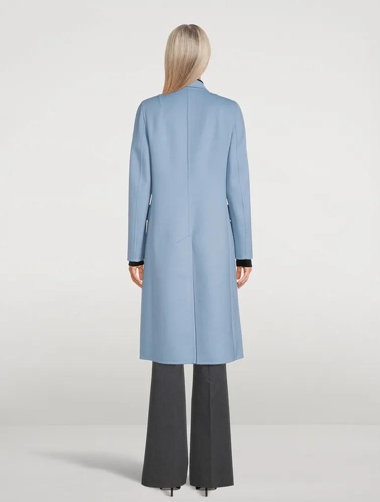 Cashmere Double-Breasted Coat