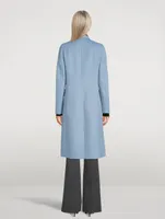 Cashmere Double-Breasted Coat