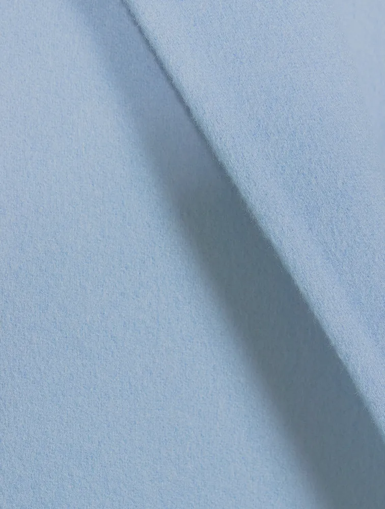 Cashmere Double-Breasted Coat