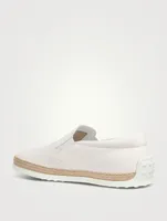 Leather Slip-On Shoes
