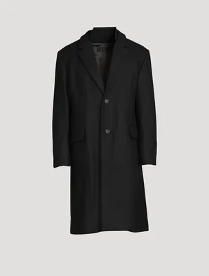 Dense Wool Overcoat