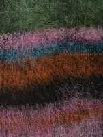 Mohair-Blend Racerback Tank Top