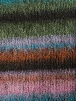 Mohair-Blend Mini Skirt