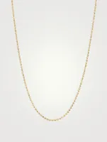 14K Gold Ball Chain Necklace