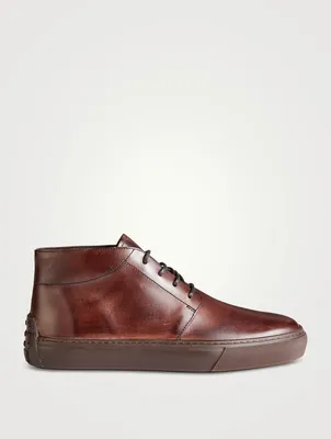 Leather Desert Boots