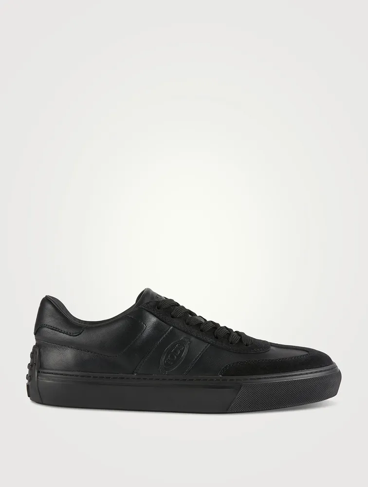 Leather Low-Top Sneakers
