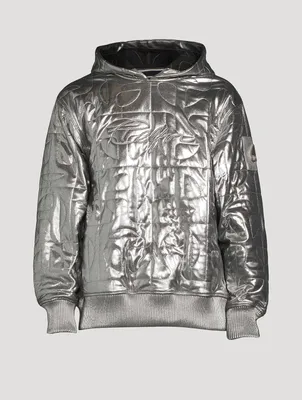 Moose Knuckles x Telfar Metallic Quilted Hoodie