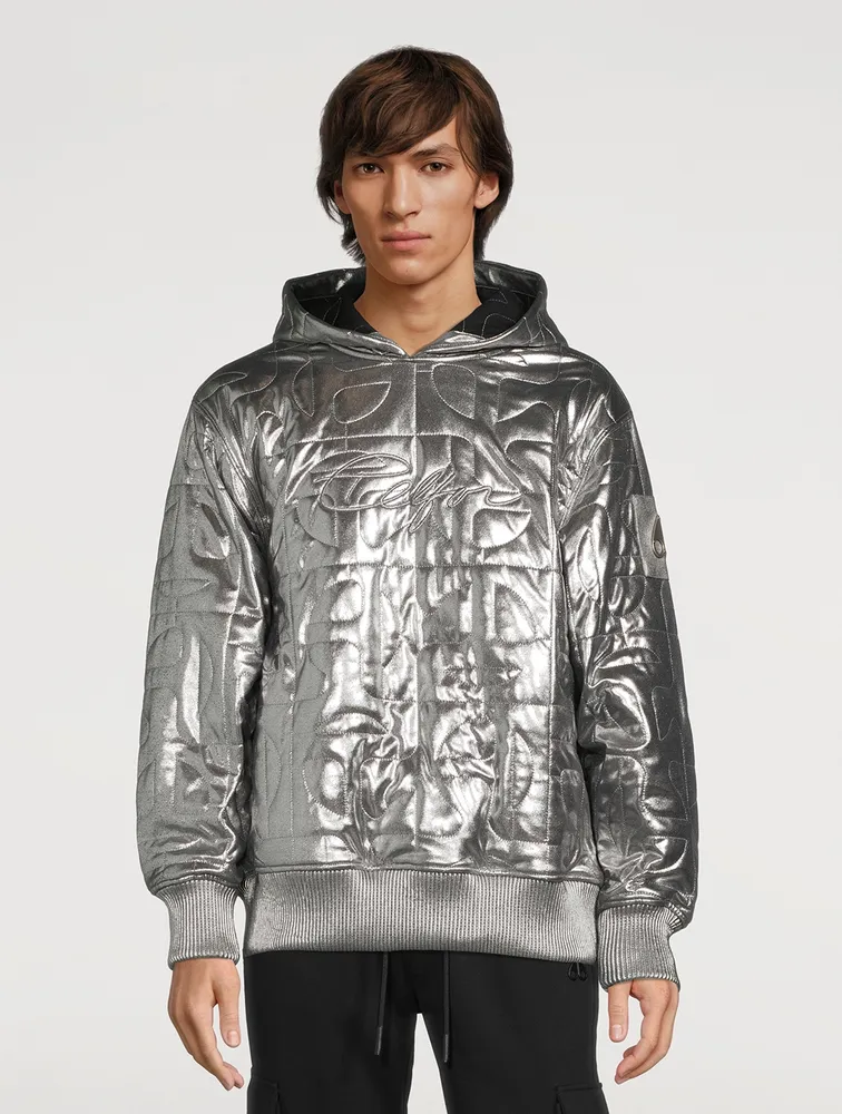 Moose Knuckles x Telfar Metallic Quilted Hoodie