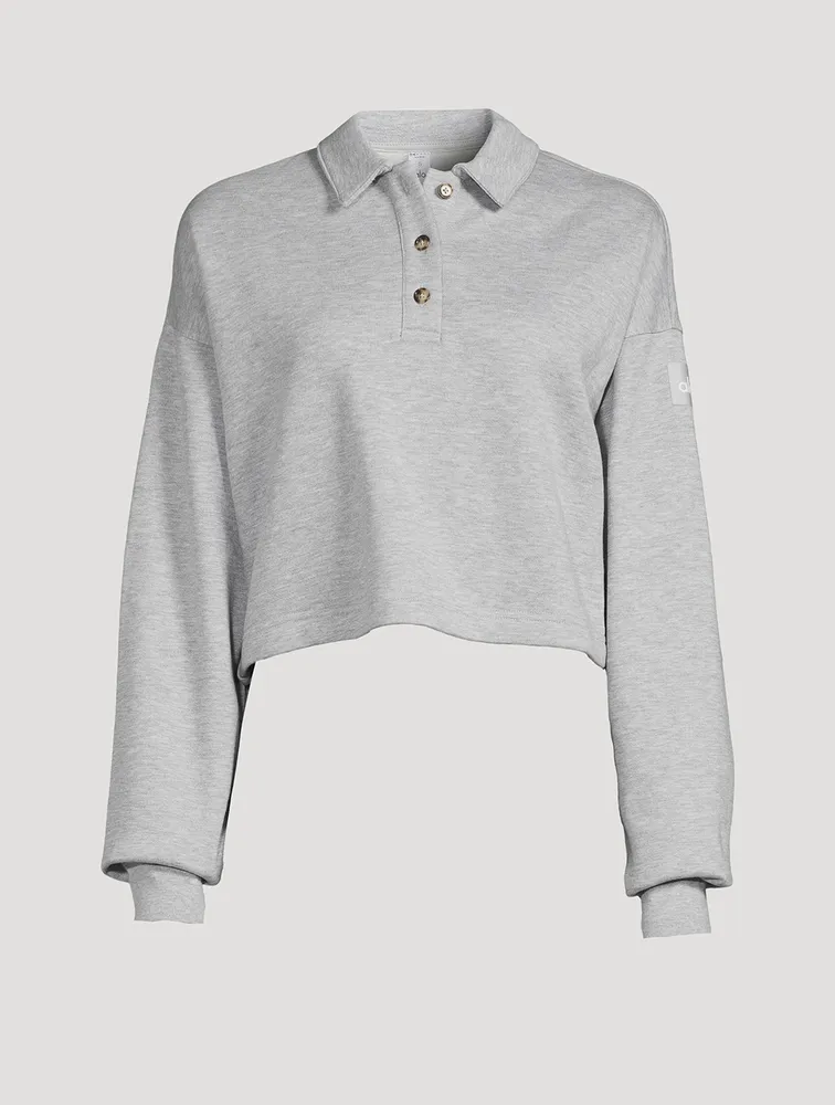 Henley Polo Sweater