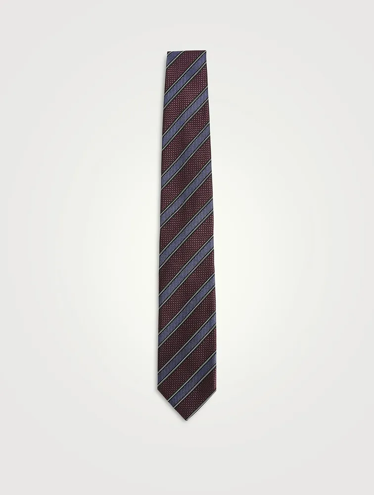 Silk Striped Tie