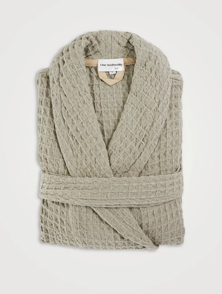 The Waffle Knit Robe