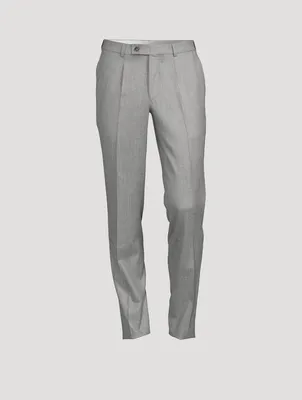 Yves Wool Slim-Fit Pants