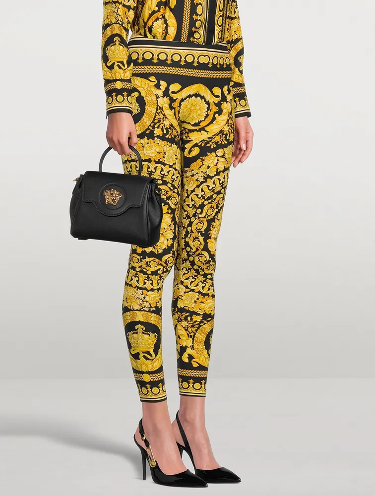 Safety Pin Patent Leather Slingback Pumps