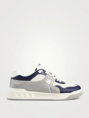 One Stud Leather Sneakers