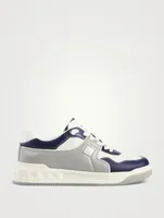 One Stud Leather Sneakers