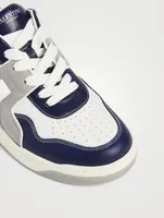 One Stud Leather Sneakers