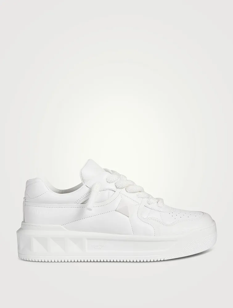 One Stud XL Leather Sneakers