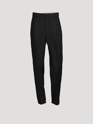 Wool And Silk Pants