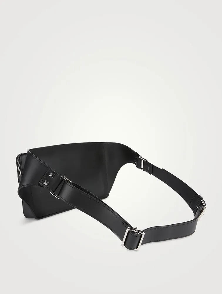 VLTN Leather Belt Bag