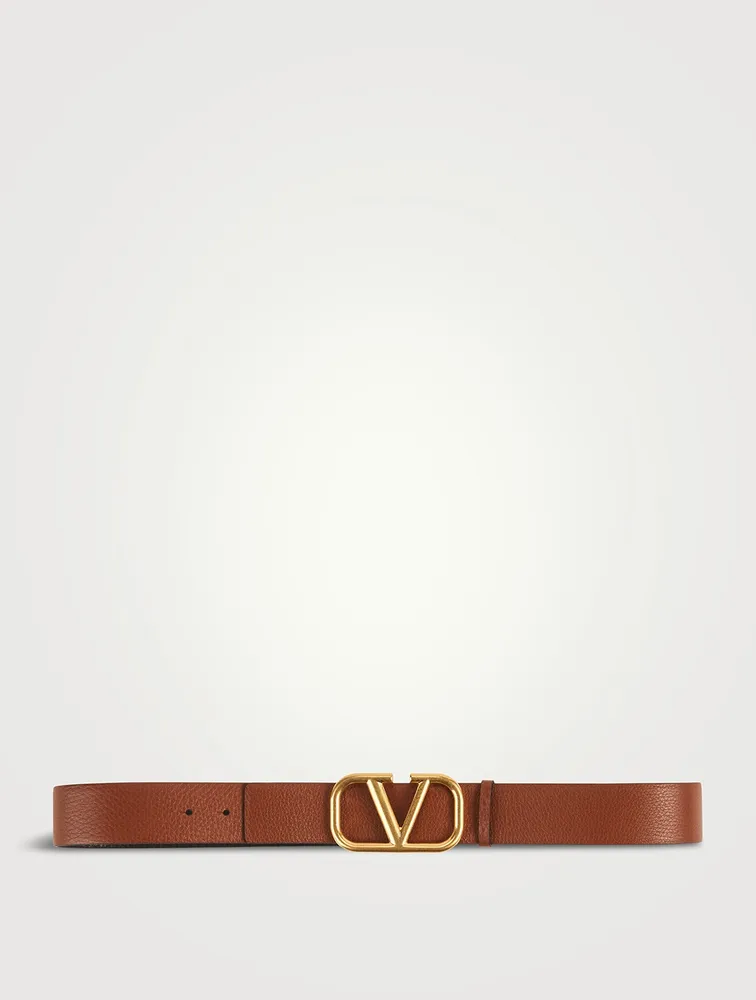 VLOGO Leather Belt