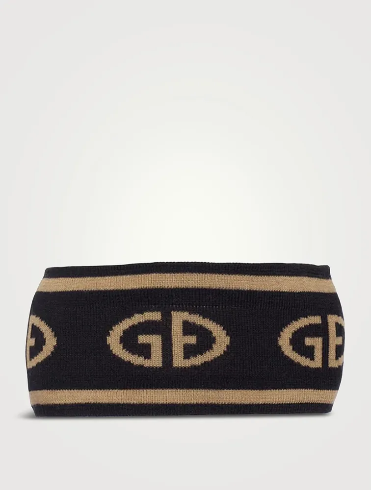 Tiara Wool Headband With Logo