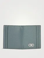 Gancini Leather Card Case