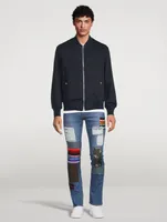 Levis 510 Patchwork Slim-Fit Jeans