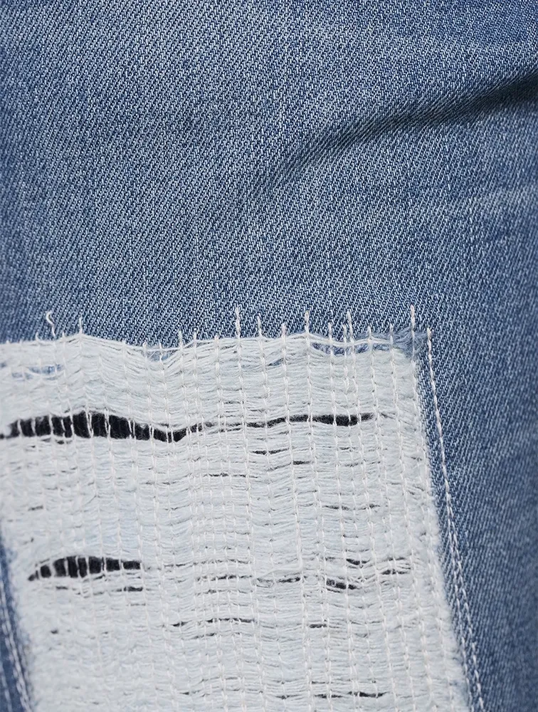 Levis 510 Patchwork Slim-Fit Jeans