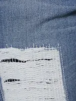 Levis 510 Patchwork Slim-Fit Jeans