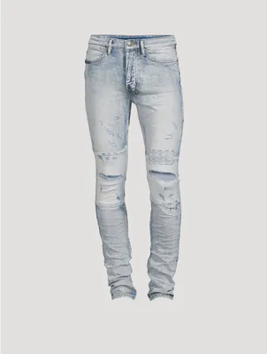 Van Winkle 2 Tone Skinny Jeans