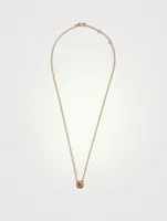 Nudo Solitaire Pendant Necklace With Brown Diamonds