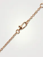 Nudo Solitaire Pendant Necklace With Brown Diamonds