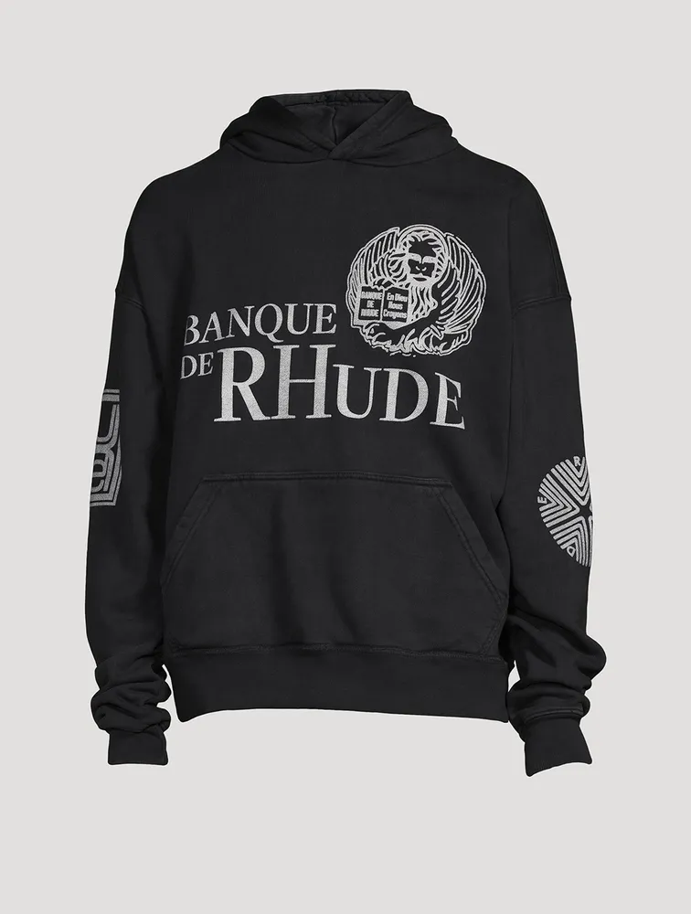 Bank De Rhude Logo Hoodie