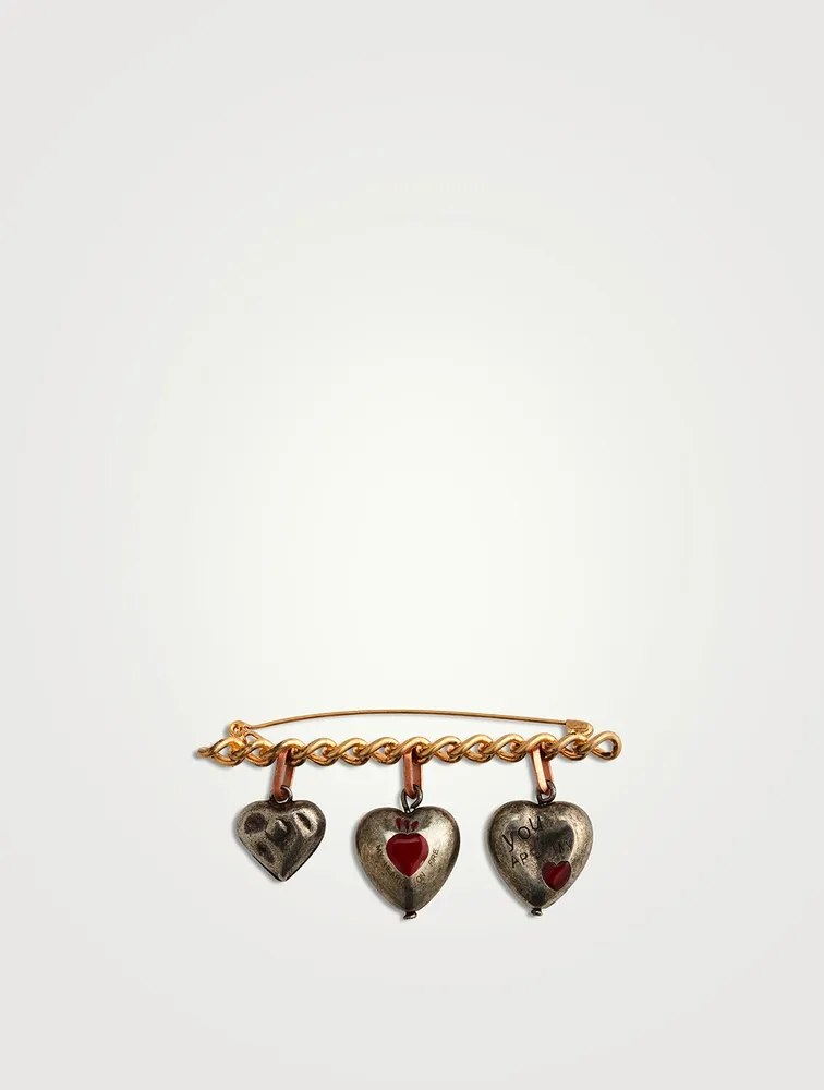 My Hearts On Fire Brooch