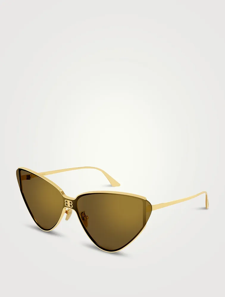 Cat Eye Shield Sunglasses