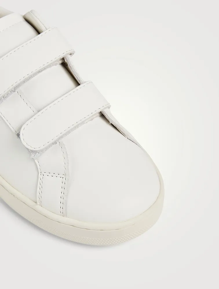 Palm Leather Strap Sneakers