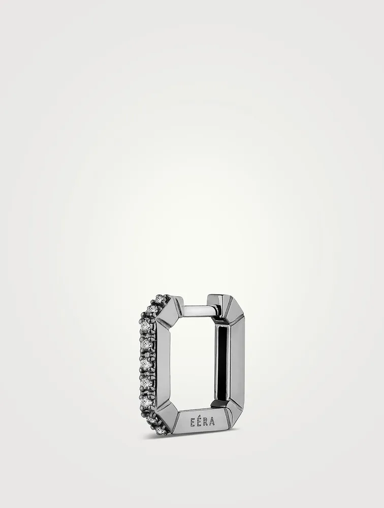 Mini 18K Gold Earring With Diamonds