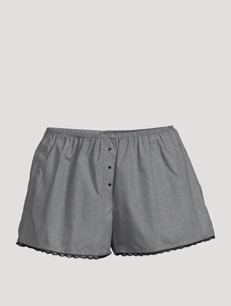Gigi Pima Cotton Boxer Shorts