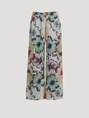 Cavani Cotton Pants Floral Print