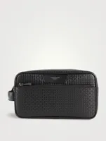 Stepan Leather Wash Bag