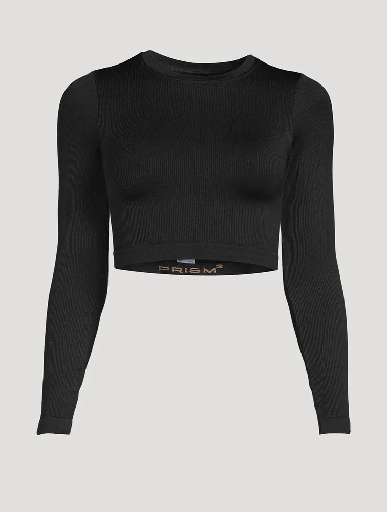 Evoke Ribbed Crop Top