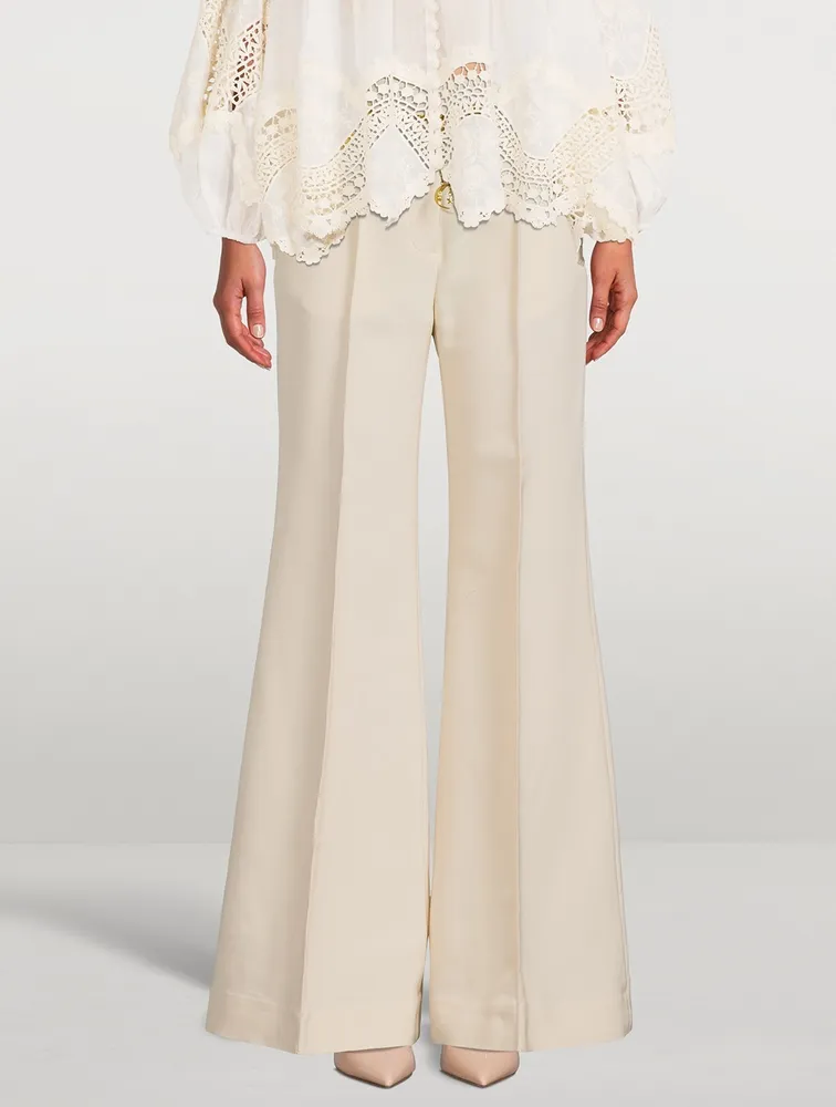 Kaleidoscope Wide-Leg Trousers